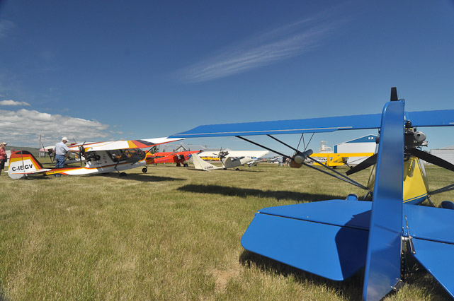 Parked Ultralights