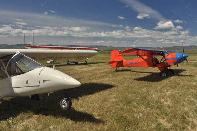 Parked Ultralights